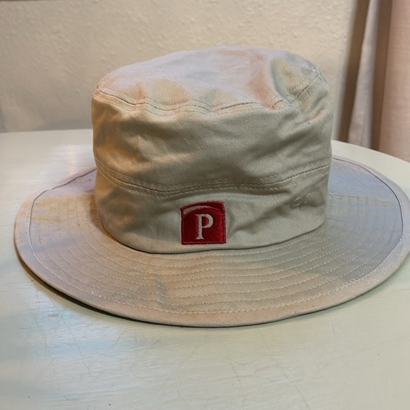 WSU LOGO TAN DRAWSTRING HAT (OS) - Picture 3 of 5
